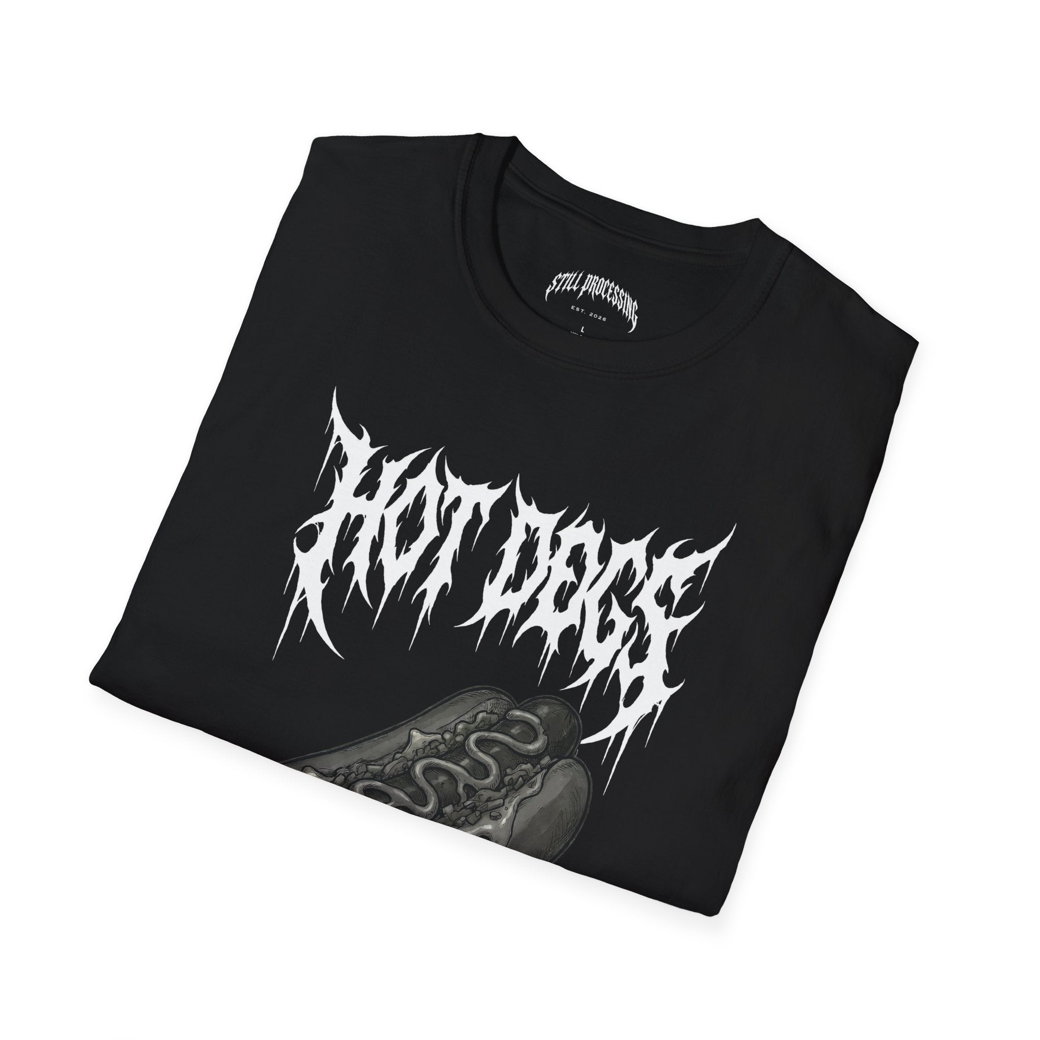 Hot Dog Metal Tee