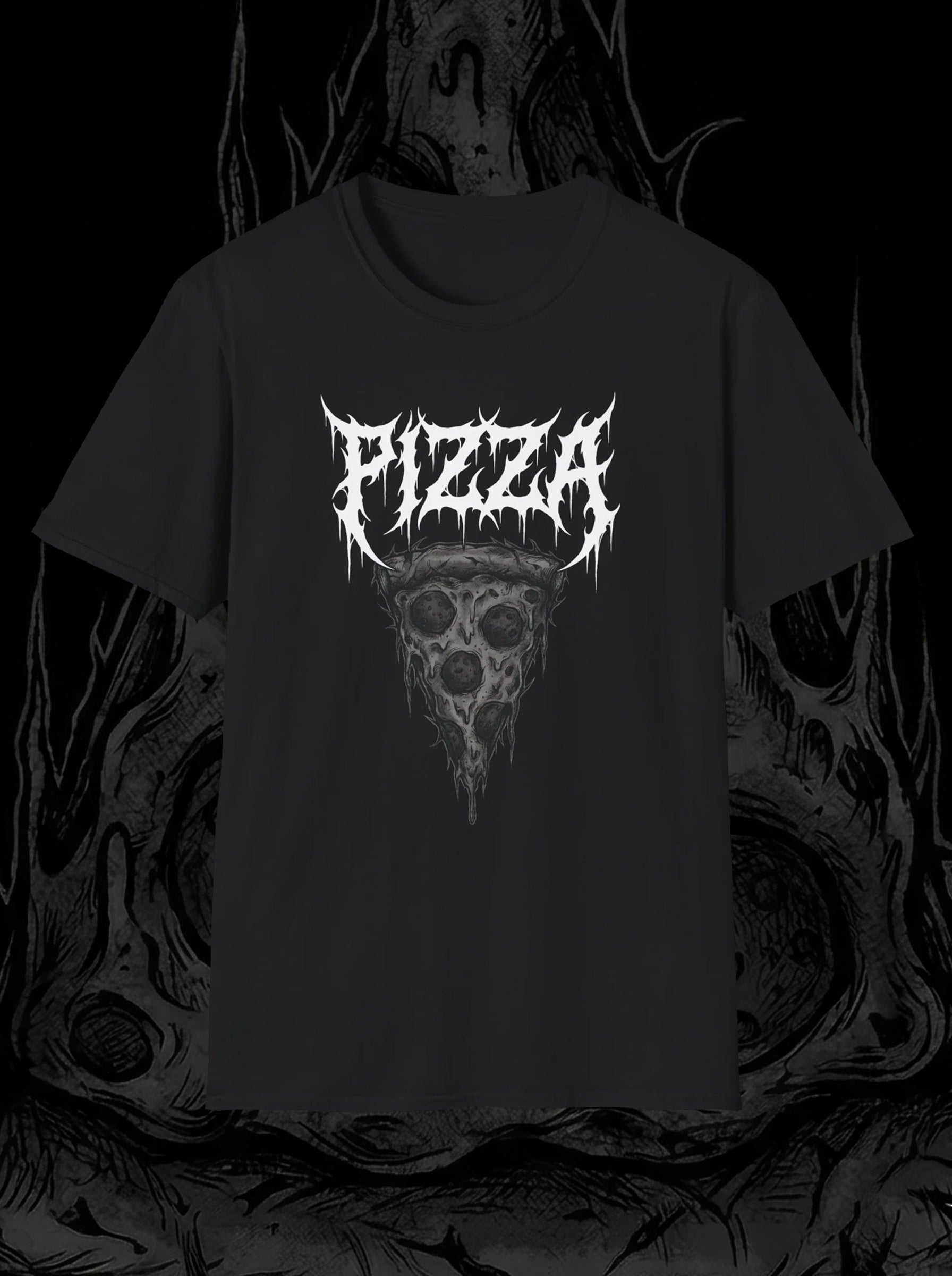 Pizza Metal Tee