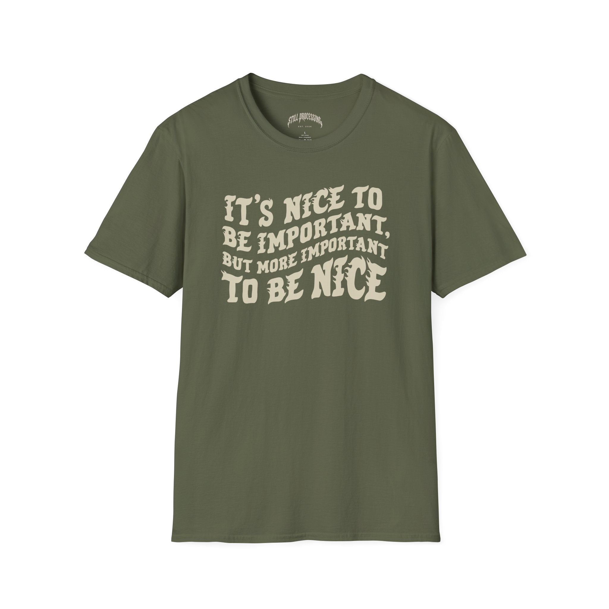 Nice to be Nice Tee