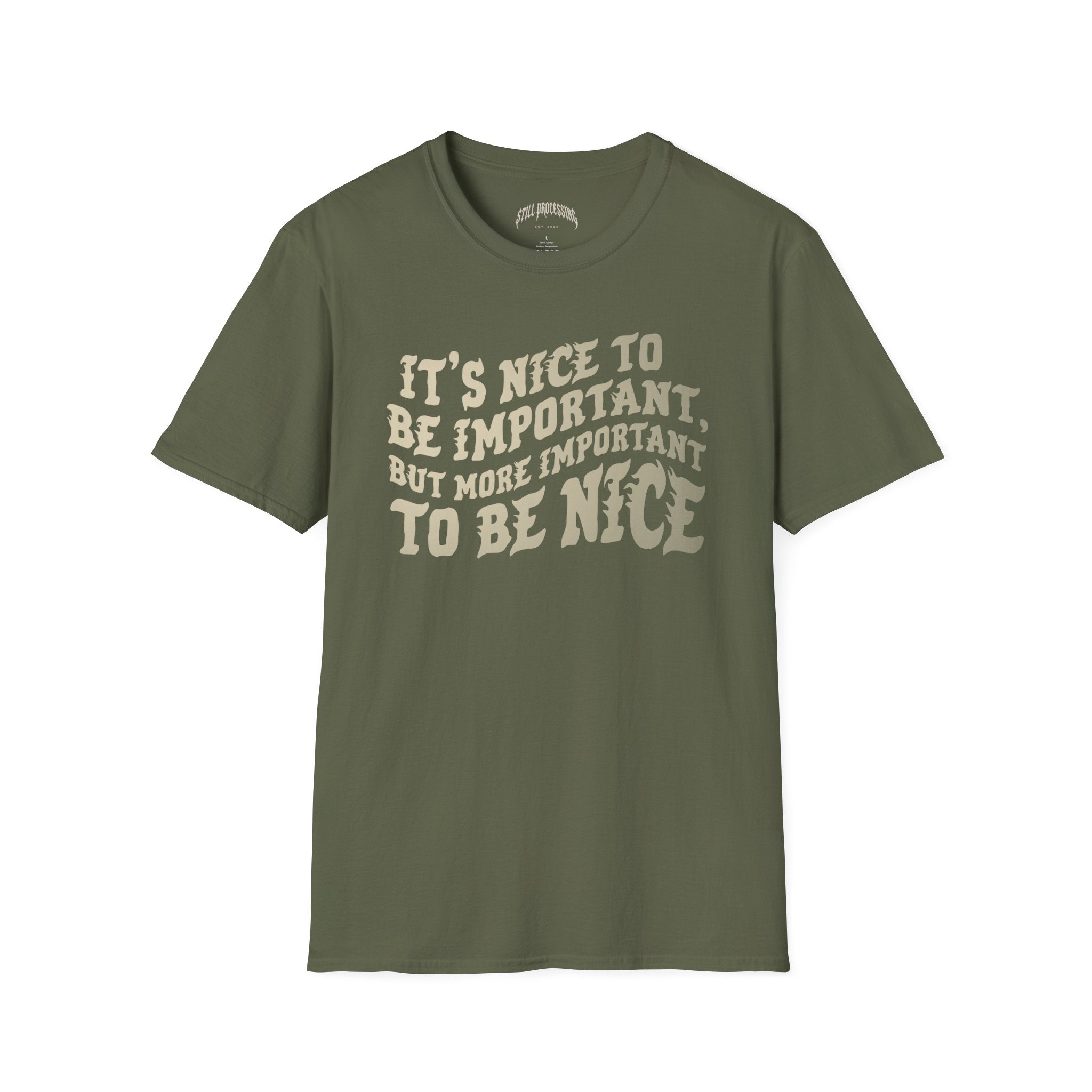 Nice to be Nice Tee