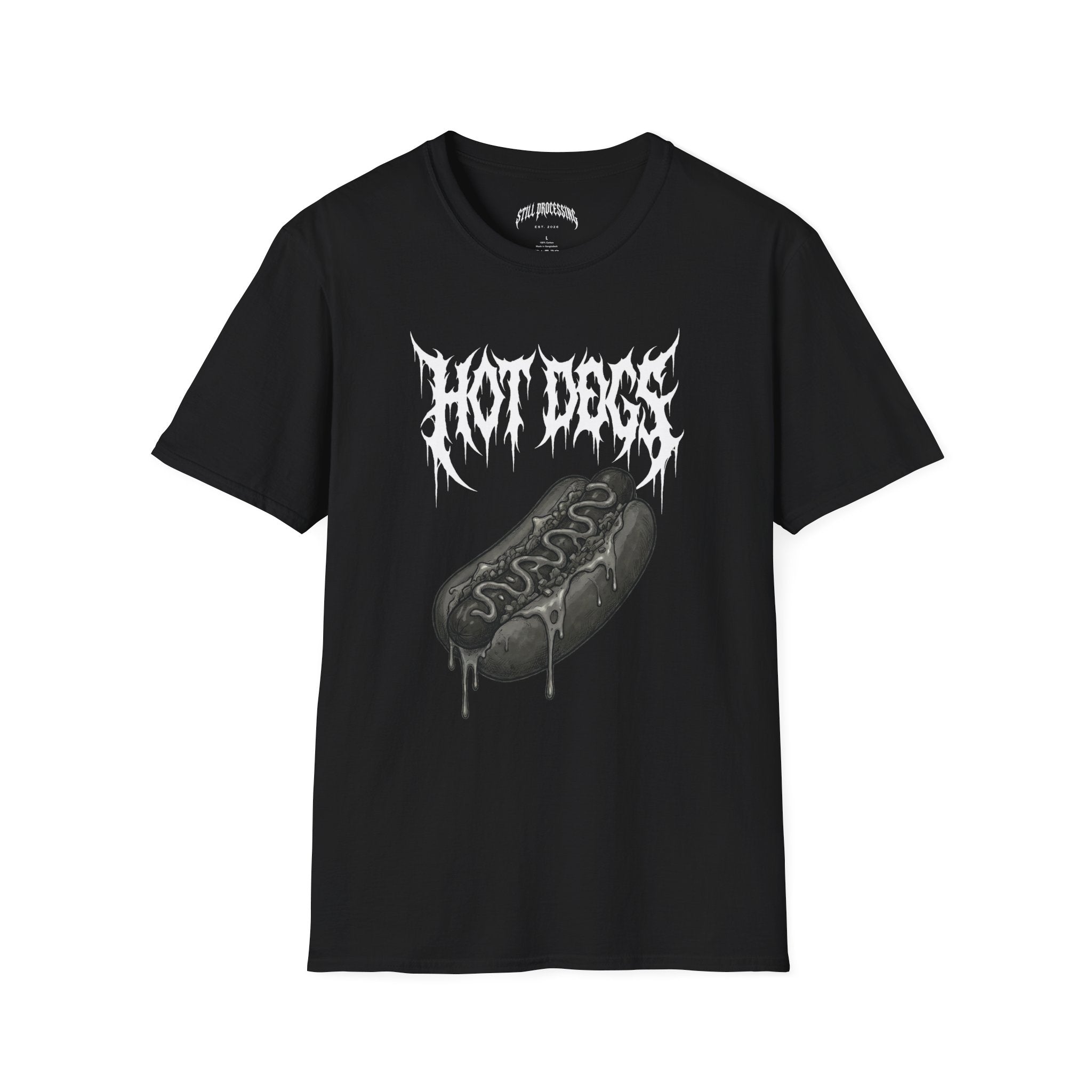 Hot Dog Metal Tee