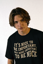 Nice to be Nice Tee